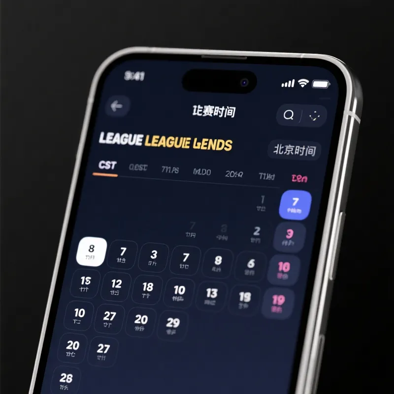 北京时间赛程同步